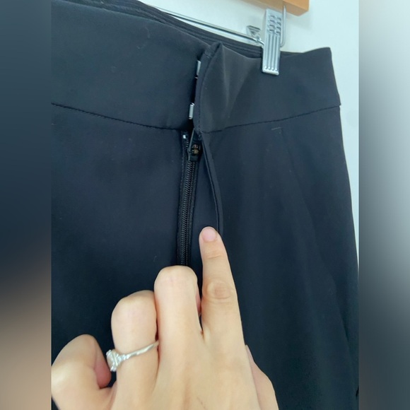 Athleta Stellar FLARE Trouser Pant Size 2 Black - Picture 7 of 8